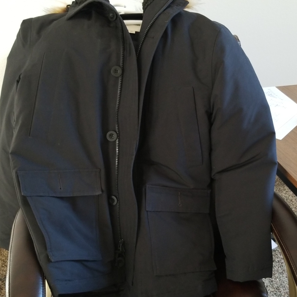 Goodthreads Black Parka Size XS